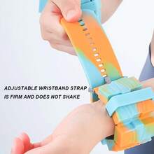 1 对可调节腕踝负重器，适用于健身训练、瑜伽、舞蹈、普拉提、有氧运动、家庭健身房使用，增强力量和塑形。 - 彩色 - 查看 6