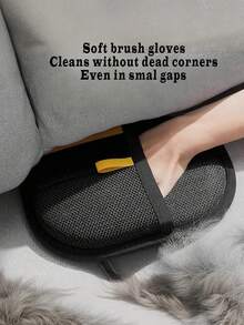 Pet Hair Remover, 2 Packs Electrostatic Pet Hair Removal Gloves, Reusable Dog Fur Removal Tools Bed Sheets, Blankets, Clothes, Sofas, Multi - Functional Gloves - Multicolor - View 1