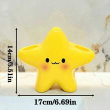 1. Giá đựng bàn chải đánh răng bằng nhựa hình ngôi sao dễ thương - Giá đựng đồ dùng phòng tắm độc lập với thiết kế mặt cười dễ thương, làm bằng nhựa, tiết kiệm không gian để đựng bàn chải và kem đánh răng. - Nhiều màu - Xem 9