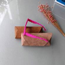 Óculos de menina moda 2026  Gatinho com flores fofas Varias Cores - rosa escuro - Visão 4