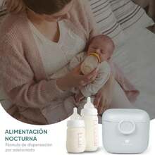 Portátil Dosificador para Leche en Polvo 400g, 14OZ Dispensador Leche en Polvo Bebe, Recipientes para Comida para Viajes,40870539 - Verde Lima - Ver 5