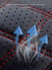 Car Headrest With High-End Feel, Wear-Resistant And Dirt Resistant. Four Season Universal Ventilated And Breathable Neck Pillow, Soft And Comfortable Seat Cushion. - Multicolor - View 7