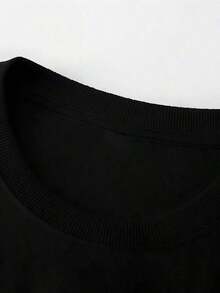 Wowomen's Bosnia Vintage Graphic Crew Neck Sweatshirt - Non-Stretchy Casual Pullover With Cultural Landmark Design,Fall Hoodies,Wowomen's Fall Clothes,Street Wear,Halloween,Wowomens Hoodies,Y2k Clothes,Jesus Hoodie,Thanksgiving Day,Nightmare Before Christmas,Christmas - Black - View 2