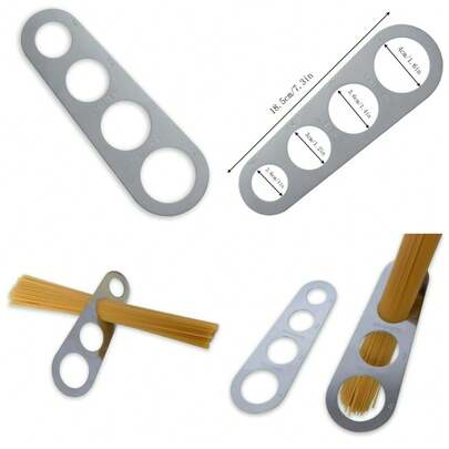Stainless Steel Spaghetti Measure Tool Pasta Portion Control Kitchen Utensil For Cooking