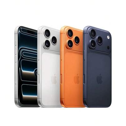  A20 Bionic Flagship 5G Smartphone, Apple IPhone 17 Pro 256GB, ProMotion Display, Titanium Alloy Body, IP68 Waterproof, Suitable For Mobile Filmmaking, Professional Photography, Content Creation, Photographers, Tech Enthusiasts