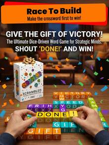 《骰子大乱斗》——一款快节奏的派对游戏，融合了文字游戏、呐喊和胜利的元素，是终极脑力冲刺挑战，适合1-5名玩家，是家庭聚会、游戏之夜和朋友聚会的理想之选。 - 彩色 - 查看 5