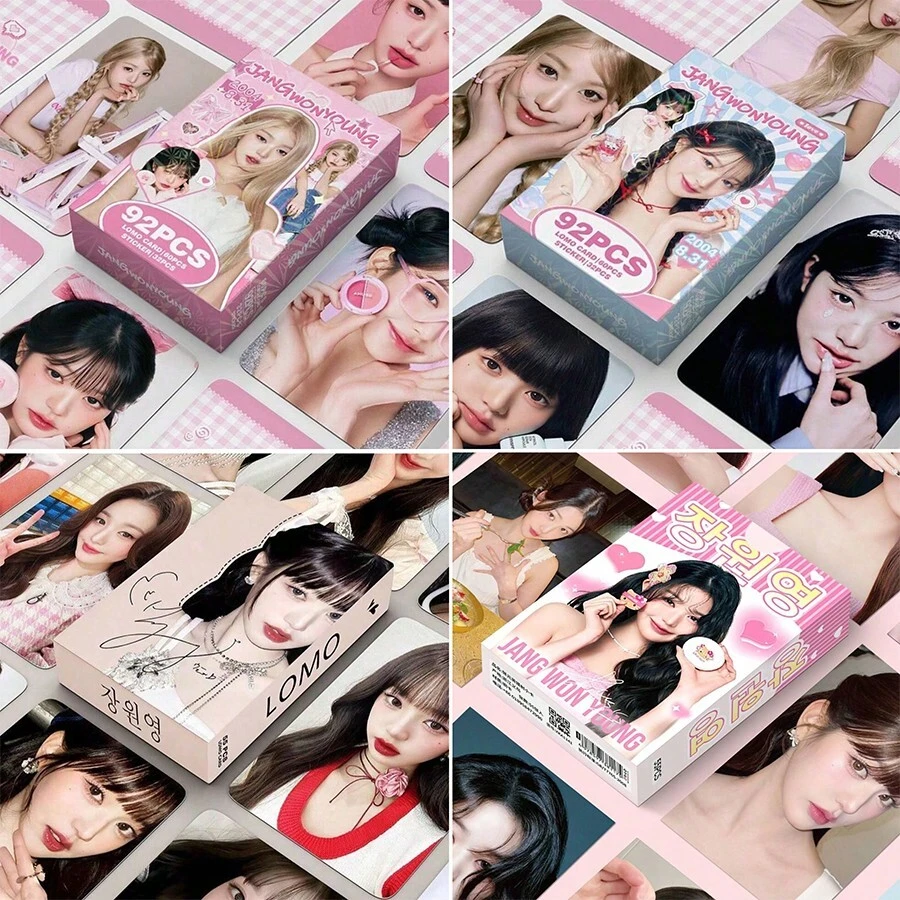 55张/92张/30张 Kpop (Vicky)/SKZ (DO IT)/BABYMONST/AESPA/KATSEYE/DILE/I.VE/TWICE/NMIXX 照片卡收藏套装 - 手工剪贴簿套装，K-Pop BLINK 生日礼物 | 卡套、书签套装、收藏卡、情人节礼物