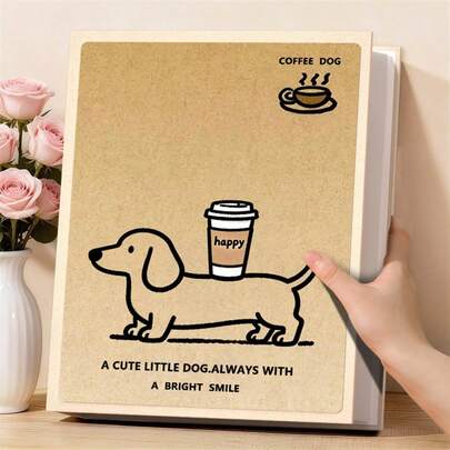 6-Inch Photo Album Holds Up To 200 Photos, Velvet Material, Large Capacity, Suitable For Family Photos, Student Photos, Wedding Anniversary Graduation Decoration, Applicable For Winter Christmas Thanksgiving New Year Decoration