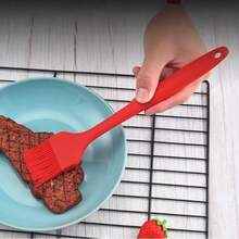Kitchen Silicone Basting Brush Set - 2/4/6 Pcs Red Heat-Resistant Oil Brush For Grilling, Baking & Cooking - Red - View 12