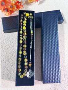 45pcs Acrylic Tasbih Beads Gift Box, Muslim Prayer Beads, Middle Eastern Worry Beads, Daily Use - Multicolor - View 9