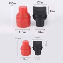 Car Tire Shine Applicator Sponge, High-Density Waxing Pad, Ergonomic Curved Grip Tire Dressing Sponge With Cover - A - View 9