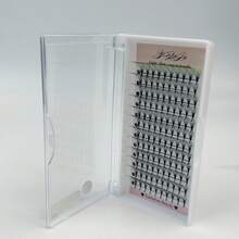 10D/16D/20D 0.05 Thickness 12 Rows Mini Box Portable Realistic Natural Looking Eyelash Extensions, Soft Mink Lashes - Black - View 19