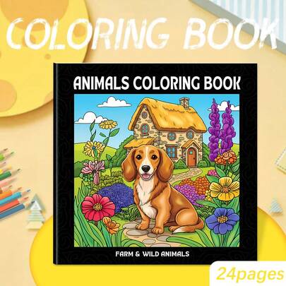 A Beautifully Crafted Art Coloring Book Suitable For Adults, Vibrant And Beautiful, With 24 Pages Of Simple Lines That Are Easy To Color. A Great Way To Relieve Stress, An Excellent Birthday Gift, Back-To-School Present, Easter Gift, Carnival Gift, Stationery, And Office Supply.