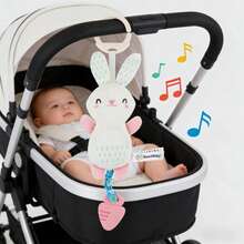 Plush Baby Toy With Portable Hanging Ring Chimes Toy - Baby Stroller Chimes Plush Rattle Doll, Suitable For Car Seat, Random Color Accessories - Multicolor - View 16