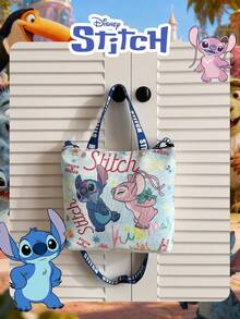 Disney 1个官方授权卡通图案午餐包，轻便便携，可作午餐盒、收纳袋、手提包或斜挎包使用。官方授权，可验证真伪。适合女士/女孩/青少年/学生日常使用/外出/购物/情人节等场合，防水大容量，可作野餐包、午餐包、文具包、露营必备品。 - 藍色 - 查看 11