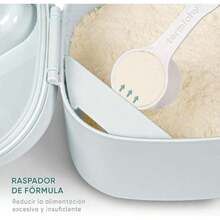 Portátil Dosificador para Leche en Polvo 400g, 14OZ Dispensador Leche en Polvo Bebe, Recipientes para Comida para Viajes,40870539 - Verde Lima - Ver 6