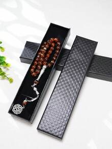 33pcs Glass Bead Rosary Beads Gift Box, Muslim Prayer Beads, Middle Eastern Worry Beads, Daily Use - Multicolor - View 3