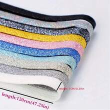 2条/双纯色加厚扁平鞋带，编织纹理升级加厚鞋带，适用于运动鞋和休闲鞋，黑色/白色/彩色，120厘米（约47.24英寸） - 彩色 - 查看 8