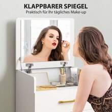 Vanities & Vanity Benches - White - View 5