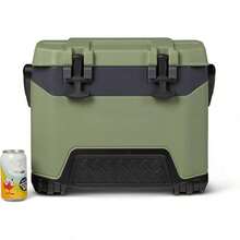 Heavy-Duty 25 Qt BMX Ice Chest Cooler With Cool Riser Technology - Oil Green - View 2