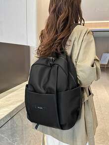 Classic Versatile Fashion Backpack, New Casual Bag With Large Capacity, Student Bag - Multicolor - View 2