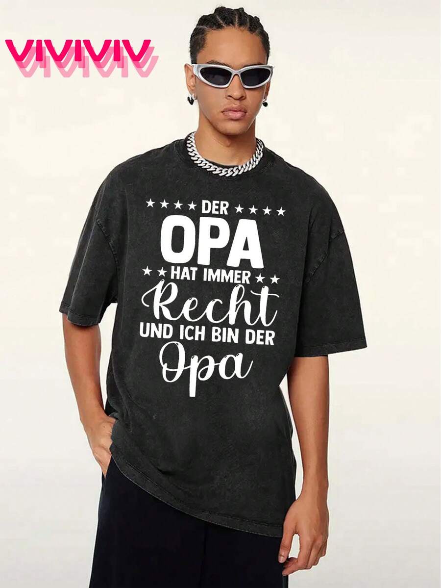 T-shirts pour hommes - Noir - Voir 1