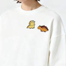 1pc Cute Casual Zinc Alloy Dinosaur Brooch Pin, Suitable For Backpack, Birthday, Children's Day Gift, All Seasons - Multicolor - View 6