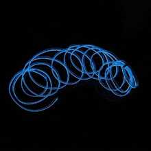 Tira de luz Interior del Coche Tira de luz Decorativa del Coche Iluminación Interior Auto LED EL Piezas de modificación de lámpara fría 4 Metros Atmósfera de neón Tira de luz Brillante(Blue),40874434 - Multicolor - Ver 5