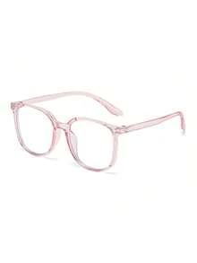 4pcs Women's Glasses | Suitable For Both Men And Women, With A Simple Style | Suitable For Reading And Computer Use | Various Color Combinations | Fashion Accessories Suitable For Various Occasions | Large Frame Glasses - Transparent - View 13