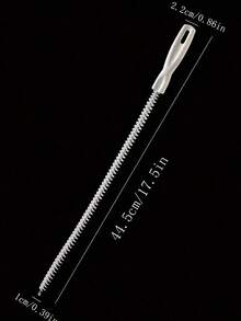 1支柔性管道疏通刷，浴室厨房水槽淋浴管道清洁刷，管道清洁工具 - B - 查看 4