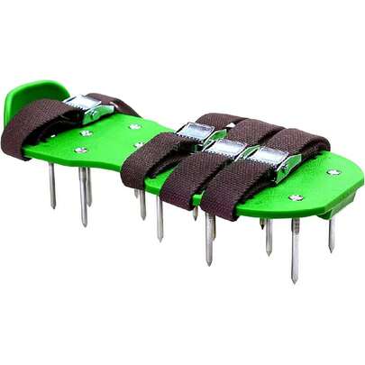 6.8 Cm Spikes - Lawn Aerator Spike Shoes With Heavy Duty Metal Buckles, 4 Adjustable Straps And Sharper Spikes For Effective Soil Aeration For Greener Yard, 6.8 Cm (About 2.7 Inch) Spikes,40902966