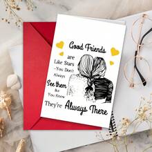 1 Best Friend's Friendship Card - Multi Purpose Birthday And Congratulations Card - Heartfelt Blessings For Lifetime Friends Birthday Card - Multicolor - View 8