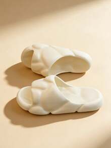 新款拖鞋，超柔软厚底，居家穿着舒适防滑，热门拖鞋 - 淺杏色 - 查看 6