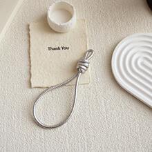 INS Style Leather Rope Pendant Accessories, DIY Doll Doll Keychain, Handmade Braided Rope Phone Wrist Strap - Multicolor - View 17