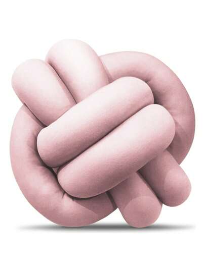 Almofada Decorativa Nó Nozinho Escandinavo Sala/quarto