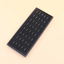 40pcs Minimalist Stainless Steel Black Nose Rings - Black - View 6