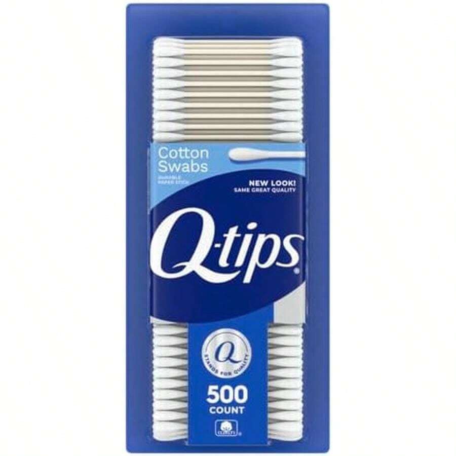 Cotton Swabs, Original, For Home, First Aid And Beauty, 100% Cotton, 500 Count - / - View 1