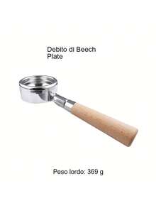 58mm Compact Espresso Coffee Tamper With Brush, Wooden Coffee Tamper Stand, Espresso Barista Accessory, Suitable For Cafe, Restaurant And Office Coffee Tamper Stand, Solid Wood Coffee Tamper, Stainless Steel Coffee Tamper, Espresso Coffee Tool, Universal Solid Wood Coffee Tamper