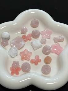 High Quality Colored Dyed Coffee-Colored Acrylic Irregular Beads, Handmade DIY Earrings, Necklaces And Bracelets Beads Materials