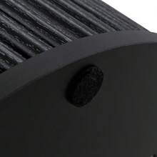 Mesas de comedor - Negro + MDF + Metal - Ver 8