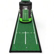 PuttOUT Slim Golf Putting Mat, 240cm X 25cm - Default - View 1