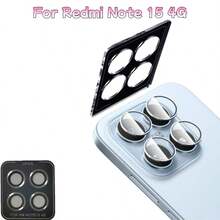 Camera Lens Protector Film, Compatible With Redmi Note 15 4G/15 5G/15 Pro 4G/15 Pro 5G/15 Pro+, Metal Tempered Lens Protector Film, Lens Protector Sticker, Lens Protector Pad, Camera Lens Protector Film | 9H Tempered Glass, Scratch-Resistant, Bubble-Free, Easy To Install, Compatible With Phone Case Design, Durable Phone Accessory - Multicolor - View 19