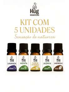20ml Aromatherapy Essential Oil Kit | For Humidifiers, Room Diffusers And Water-Soluble Air Fresheners - 套裝包含5個 - 查看 1