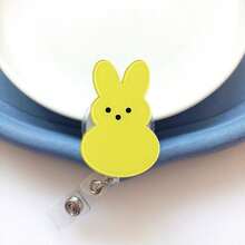 1个可爱兔子透明可伸缩夹式证件套 - 彩色 - 查看 13