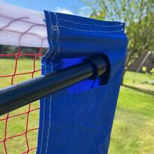 6m Foldable Portable Badminton Volleyball Net Frame Stand, FREE Shuttlecocks And Carry Bag - Blue - View 2