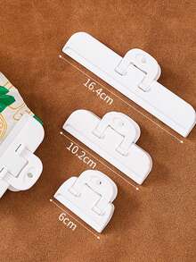 2pcs Sealing Clips, Sealing Clips, Kitchen Food Plastic Bag Clips, Moisture-Proof Household Preservation Clips For Food And Snacks. - Multicolor - View 6