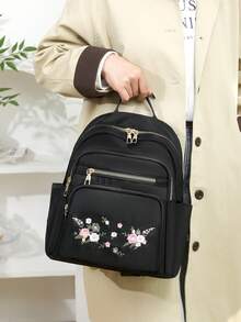 Fashionable Casual Multifunctional Women Backpack, New Commute Travel Shoulder Crossbody 2-In-1 Bag, Suitable For Students, Work, Outdoor Travel, Sports, Shopping And More - Multicolor - View 7