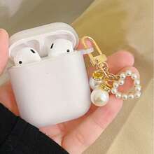 Matte White Case Compatible With Apple Wireless Earphones, Anti-Fall Protective Cover Compatible With Apple Wireless Earphone Case, Scratch-Resistant And Anti-Drop - Matte White - View 3