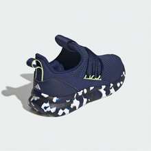 Adidas Lite Racer Adapt 7.0 Dark Blue Cloud White Pulse Lime (GS) JS4347 - 彩色 - 查看 5