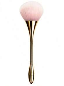 1pc Gold Powder Brush, Soft Face Makeup Brushes, Foundation Brush, Concealer Brush, Blush Brush, Contour Brush, Blush Brush, Bronzer Brush, Powder Brush, Foundation Brush, Blush Brush - Rose Gold - View 6